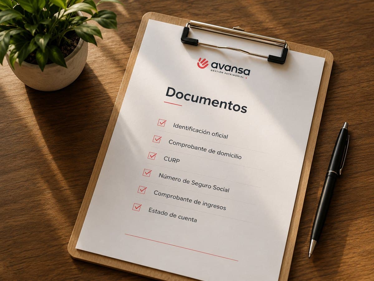 Checklist de documentos de avansa